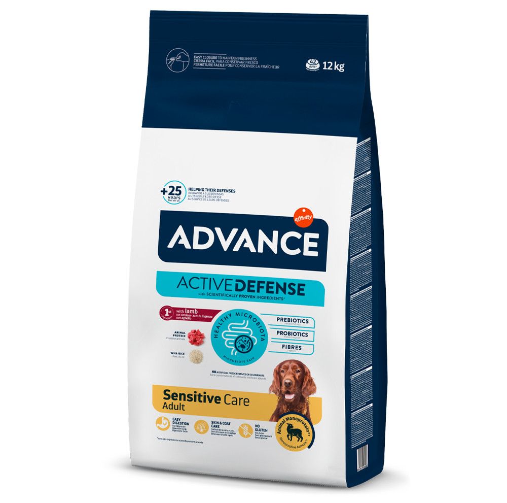 Ração ADVANCE Sensitive Borrego e Arroz