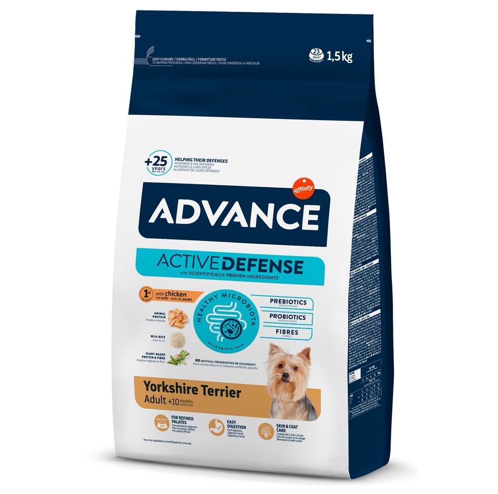 Ração ADVANCE Yorkshire Terrier Frango e Arroz