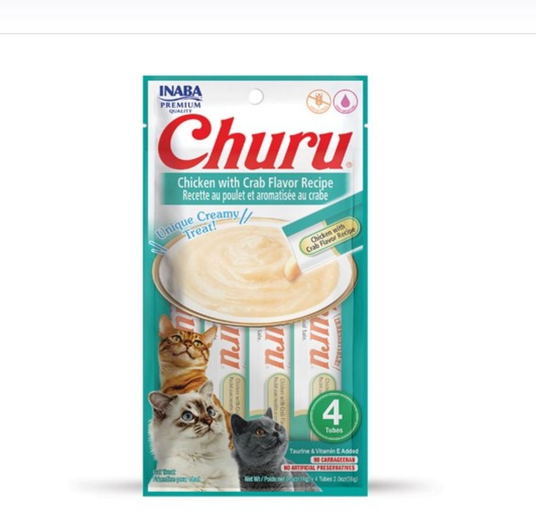 CHURU CAT RECEITA DE FRANGO COM CARANGUEIJO