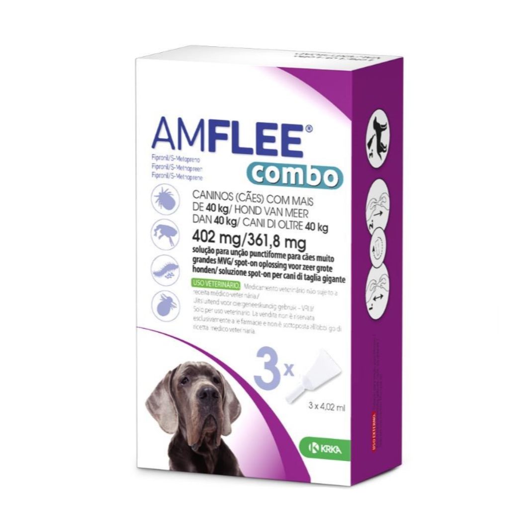 Amflee Combo - Pipeta Desparasitante >40kg 402mg