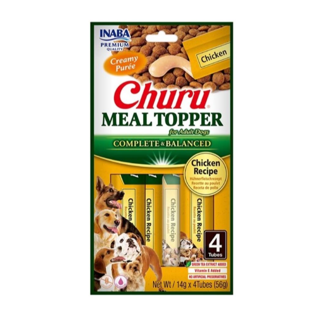 Churu Dog meal Topper receita de Frango 4x14gr | A Loja dos Animais