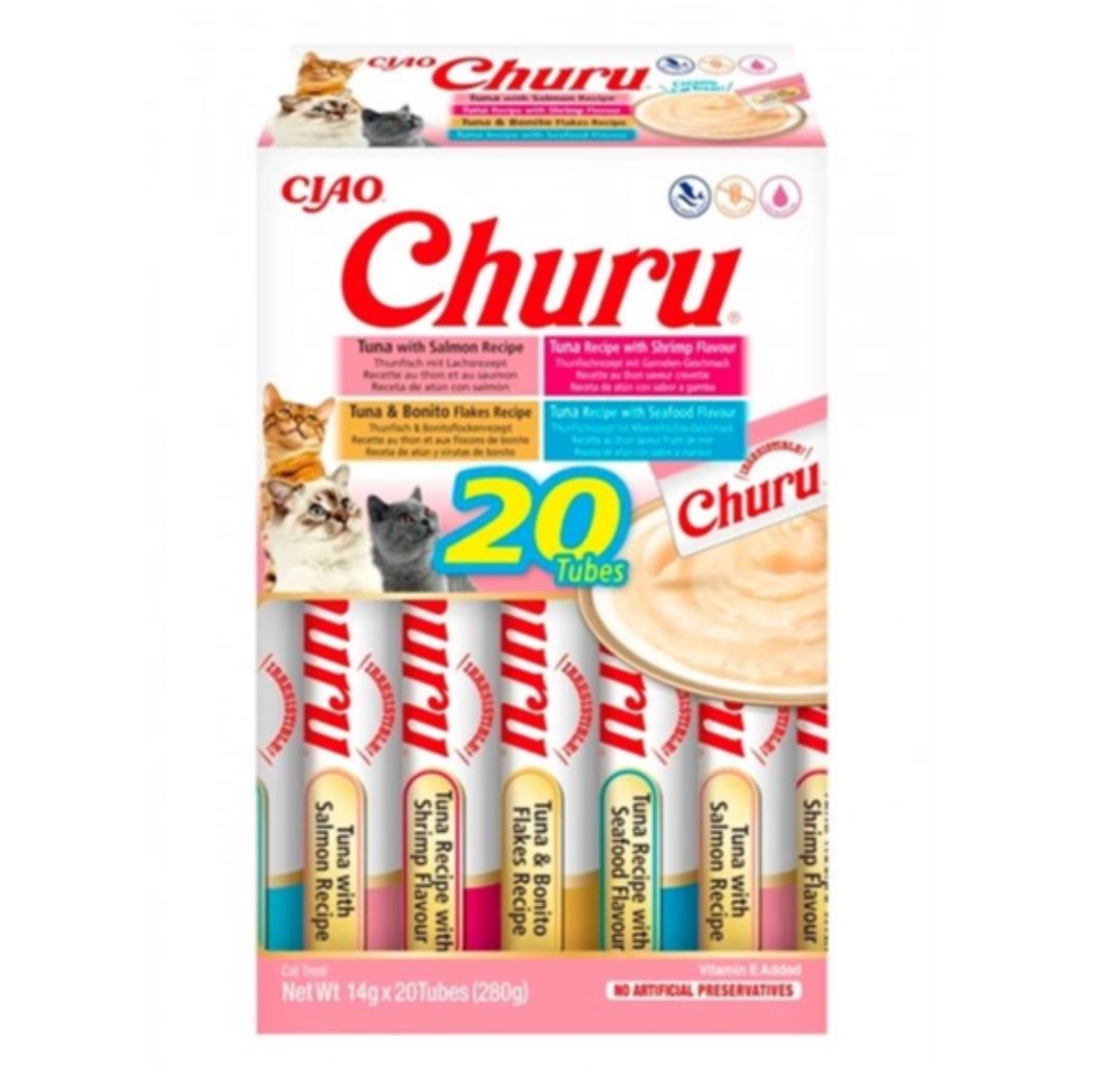 CHURU CAT BOX VARIEDADES DE MARISCO
