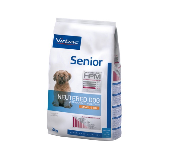Virbac HPM Senior Neutered Dog Small and Toy