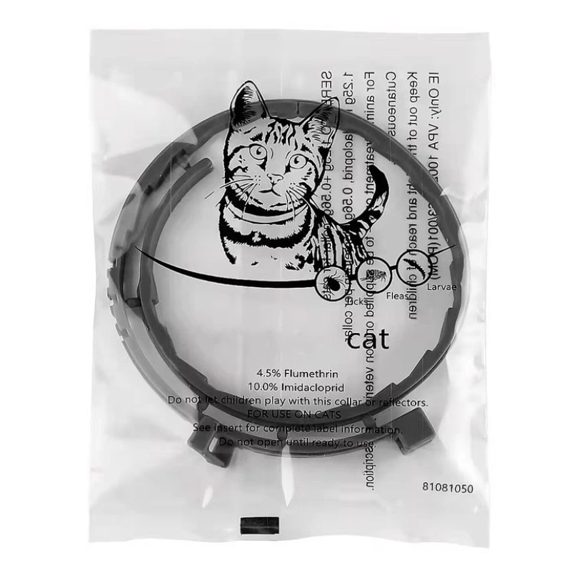 Coleira desparasitante para gato seresto