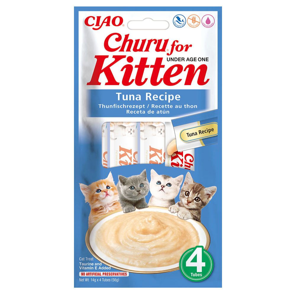CHURU CAT FOR KITTEN RECEITA ATUM